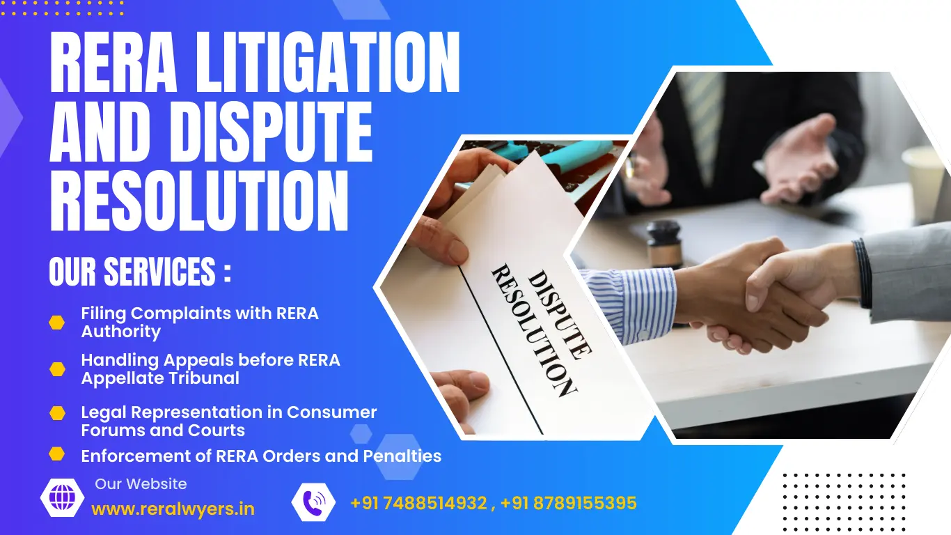 RERA Litigation & Dispute Resolution RERA Litigation & Dispute Resolution