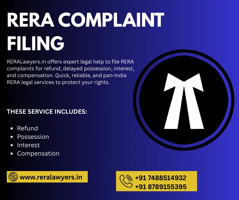 RERA Complaint Filing